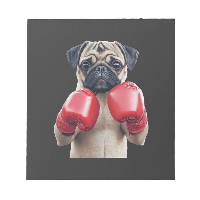 Mops    anteckningsblock (Framsida)