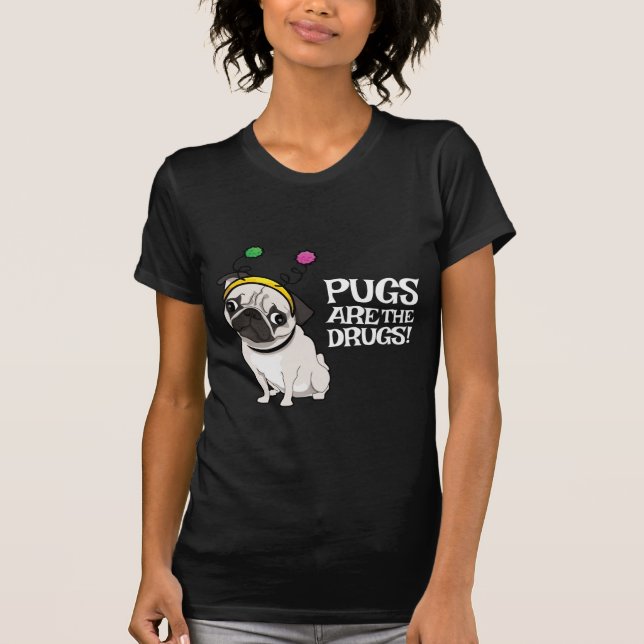 Mops är drogerna tee (Framsida)