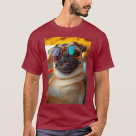 Mops - Coolness auf vier Pfoten T Shirt