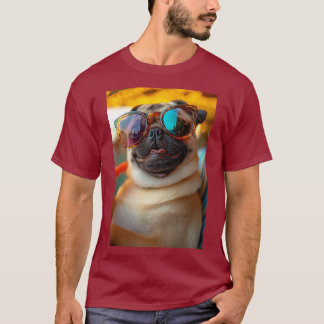 Mops - Coolness auf vier Pfoten T Shirt