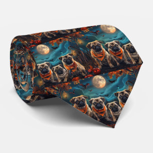 Mops Halloween Kuslig Slips
