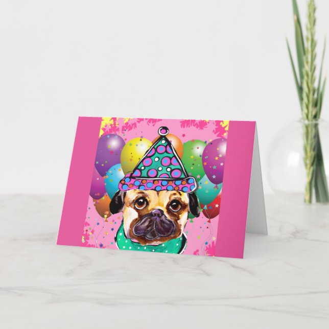 Mops Helgkort (Framsida)