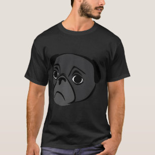 Mops hjärta slår t shirt