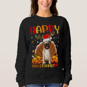 Mops Hund Glad Mops HallåTackmas T Shirt
