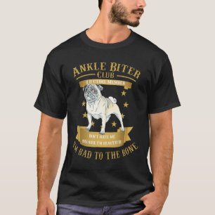 Mops Hundar Och Valpar Jag Är Rå Elak T Shirt