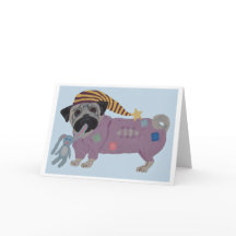 Mops i nattlinne