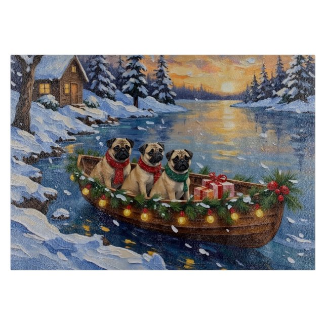 Mops julbåt semester (Framsidan)