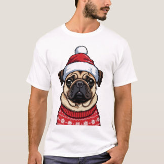 Mops julen t shirt