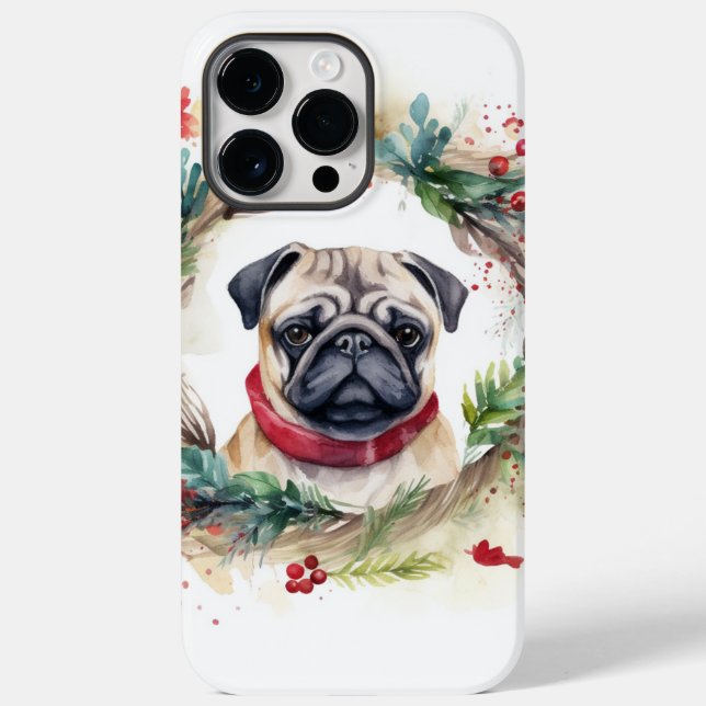 Mops julkrans Festiva hunden (Baksida)