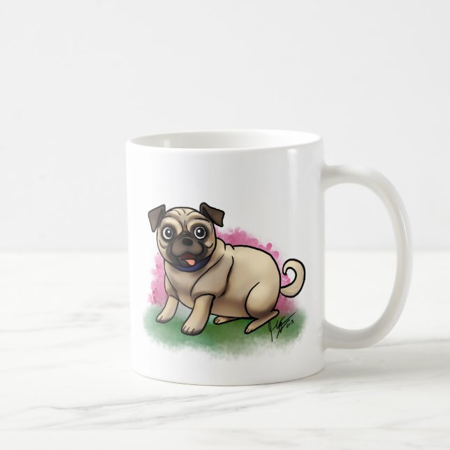 Mops Kaffemugg (Höger)