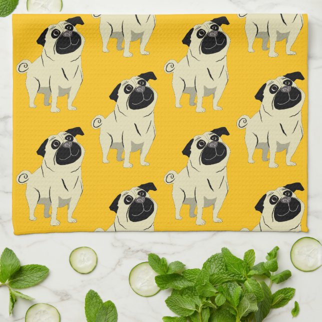 Mops Kökshandduk (Vikta)