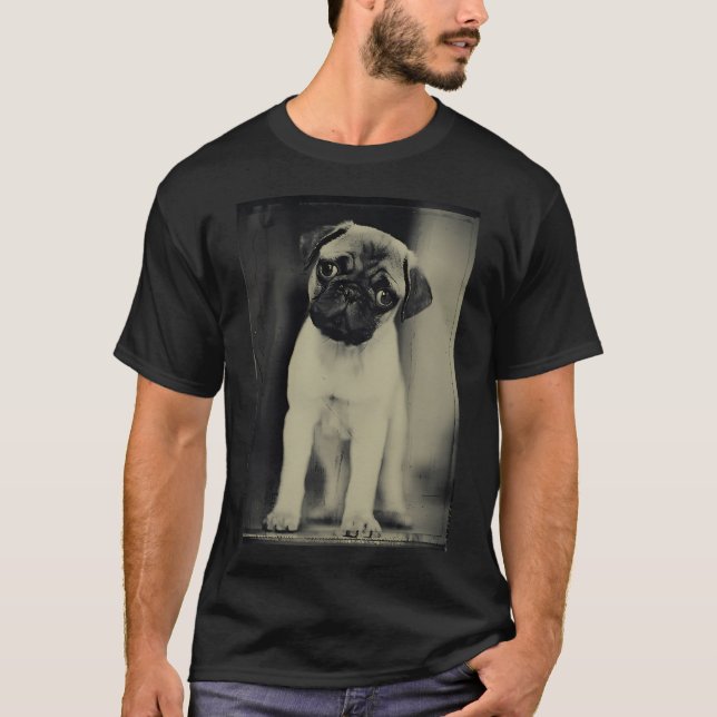 Mops liv 2 t shirt (Framsida)