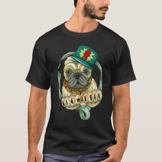 Mops liv illustration t shirt