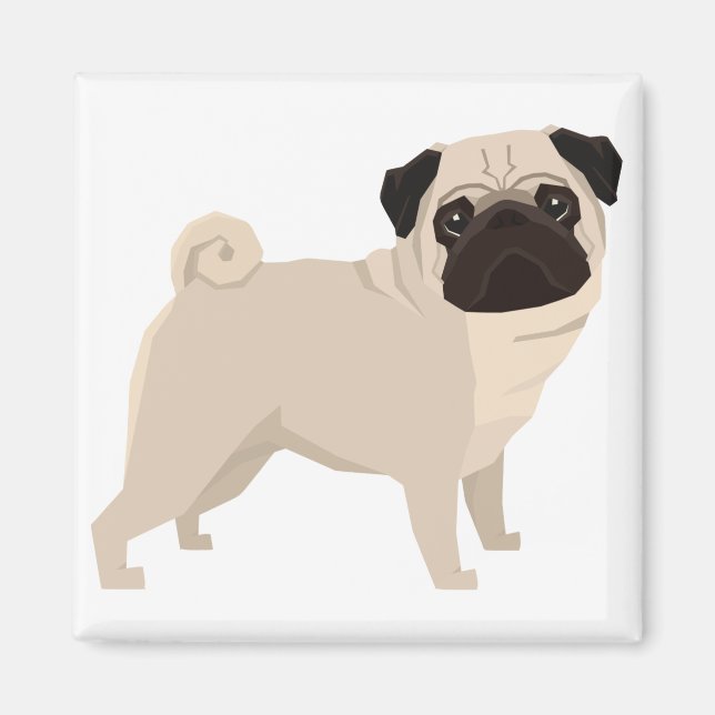 Mops Magnet (Framsidan)