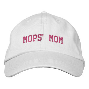 Mops Mamma Broderad Keps