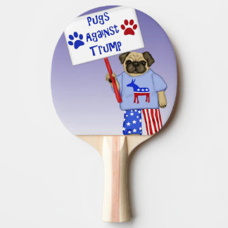 Mops mot trumf pingisracket