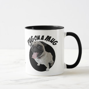 Mops på en mugg