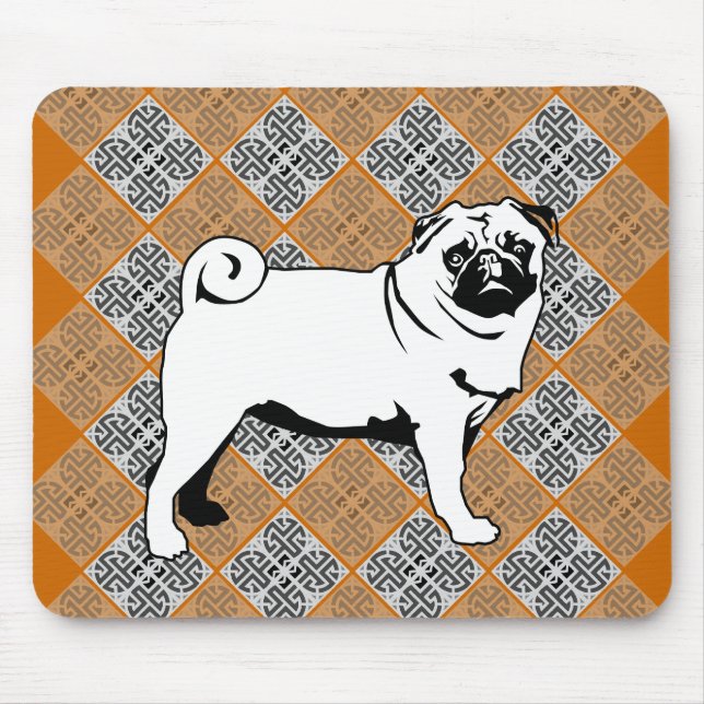 Mops Pugs Musmatta (Framsidan)
