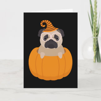 Mops- & pumpaHalloween kort