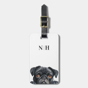 Mops Resväsketiketter Bagagebricka