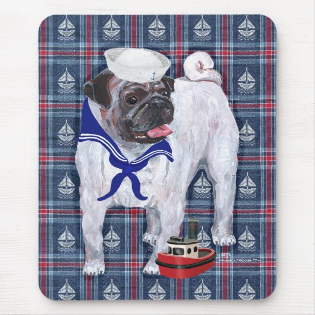 Mops Sjöman Musmatta (Framsidan)