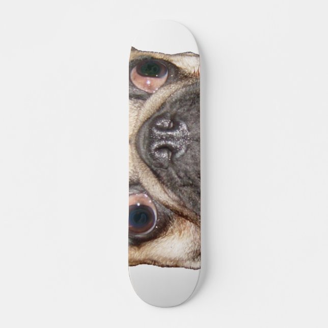 Mops Skateboard Bräda 19,5 Cm (Framsida)