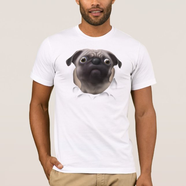 Mops som ut slår sönder tröja (Framsida)