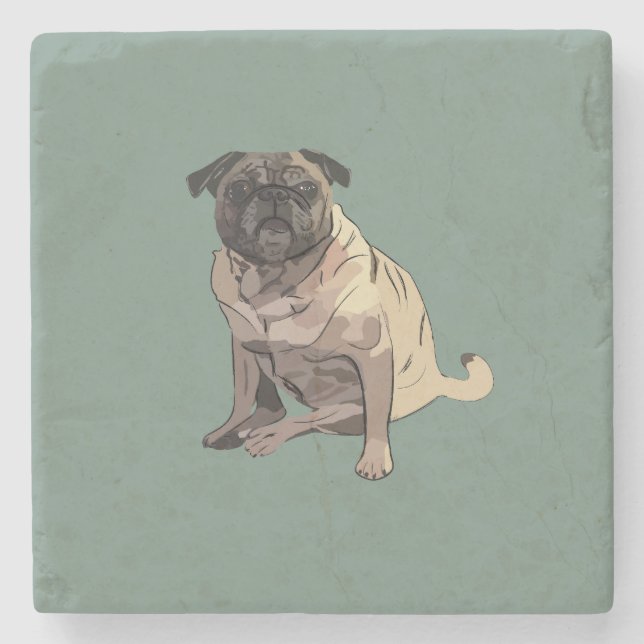 Mops Stenunderlägg (Framsidan)