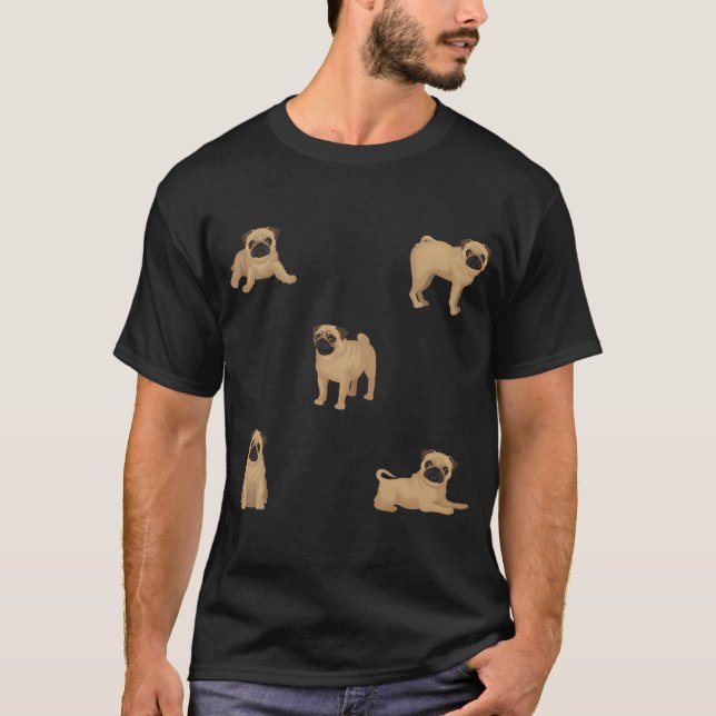 Mops T Shirt (Framsida)