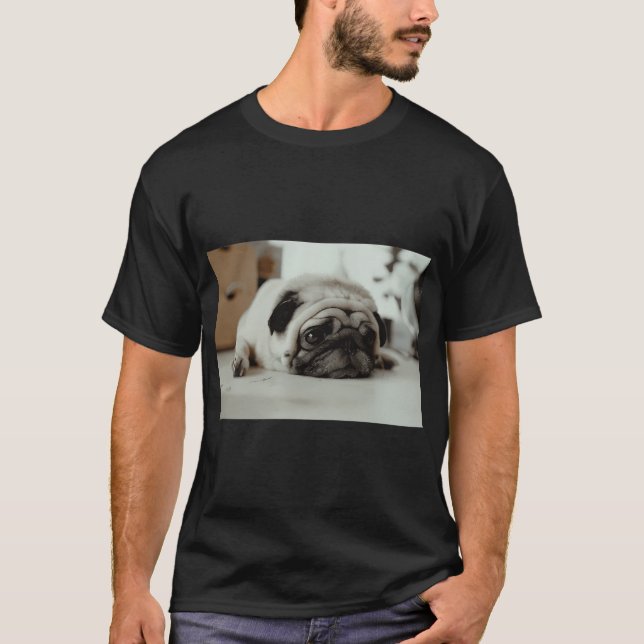 Mops T Shirt (Framsida)