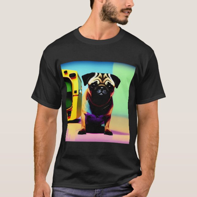 mops t shirt (Framsida)