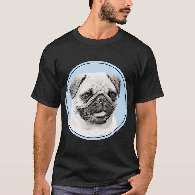 Mops T Shirt (Framsida)