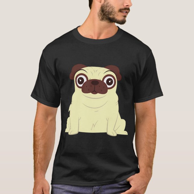 Mops T Shirt (Framsida)