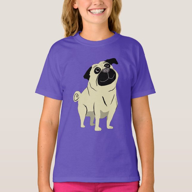 Mops T Shirt (Framsida)