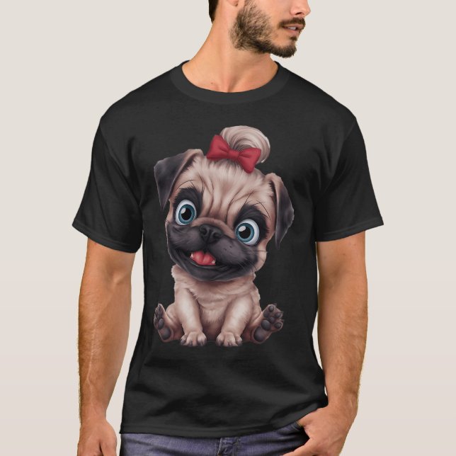 mops t shirt (Framsida)