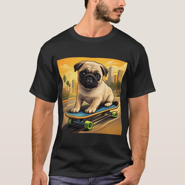 Mops T Shirt (Framsida)