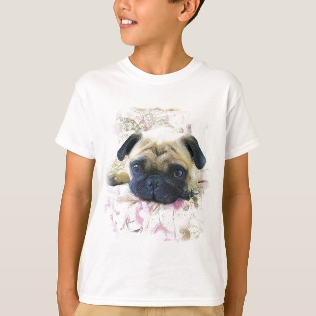 Mops T-shirt (Framsida)