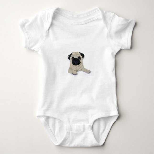 Mops T-shirt (Framsida)