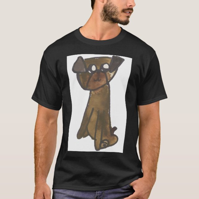 mops t shirt (Framsida)