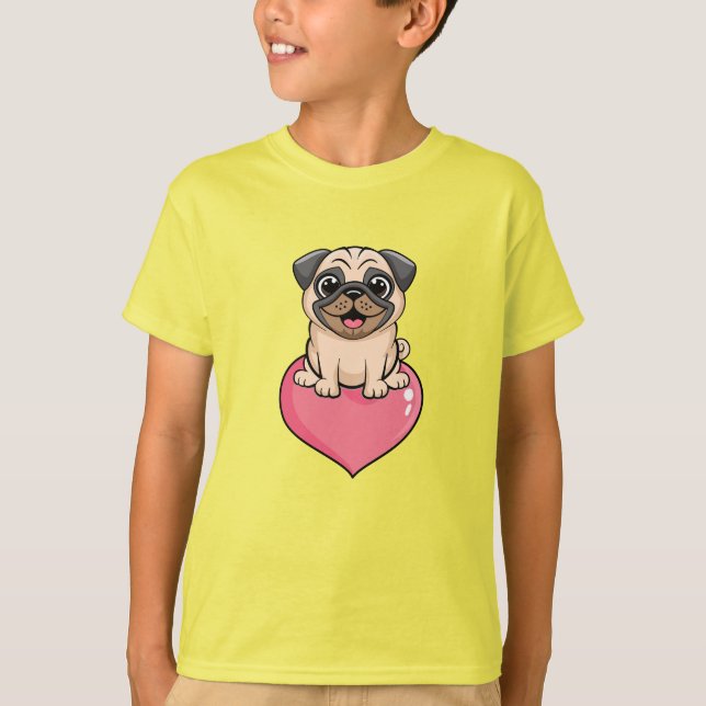 Mops T Shirt (Framsida)