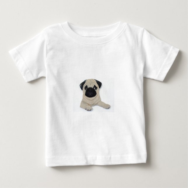 Mops T Shirt (Framsida)