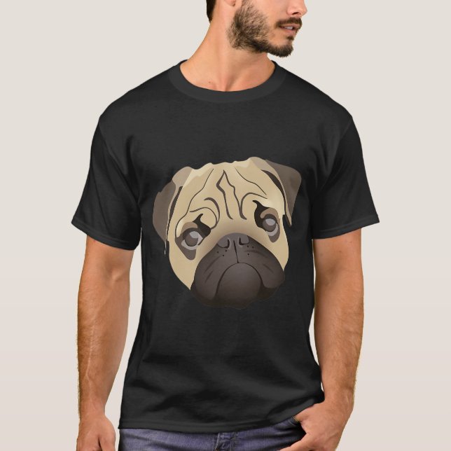 Mops T Shirt (Framsida)