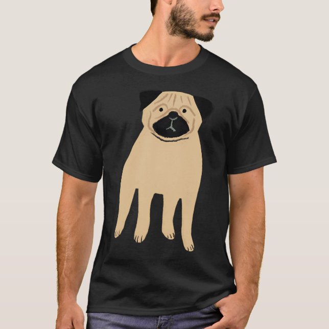 Mops T Shirt (Framsida)