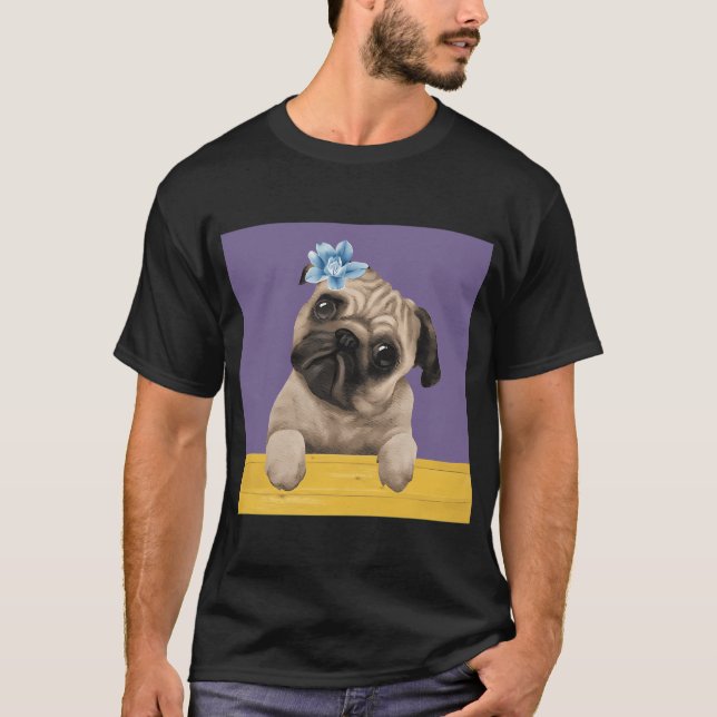 Mops T Shirt (Framsida)