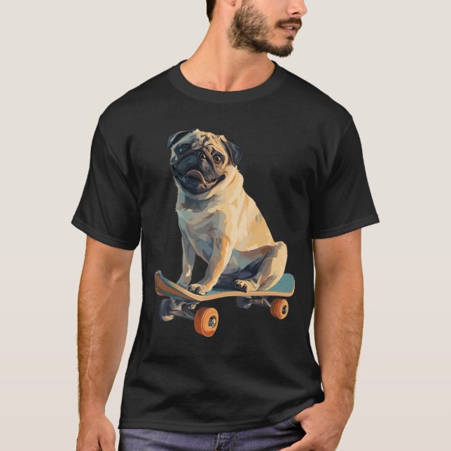 Mops T Shirt (Framsida)