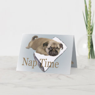 Mops ta sig en tupplur den Time inbjudan