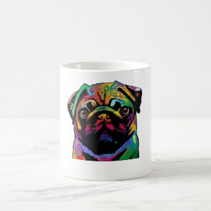 Mopsansikte Kaffemugg