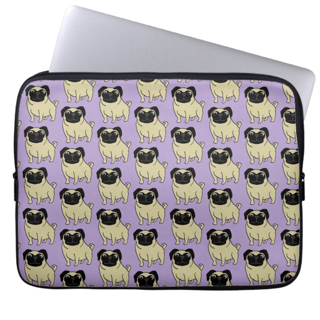 Mopsar Laptop Fodral (Framsidan)