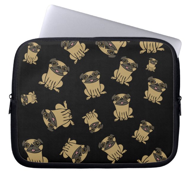 Mopsar! Laptop Fodral (Framsidan)
