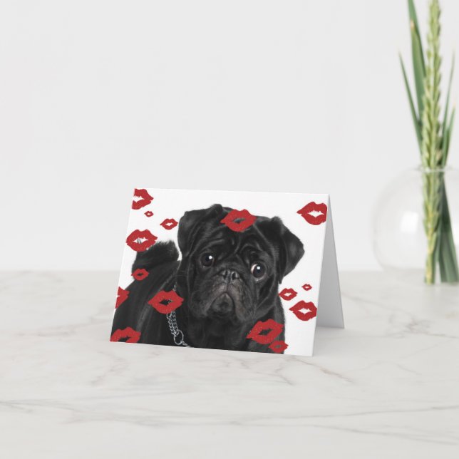 Mopsar och Kyssar Kort (Framsida)